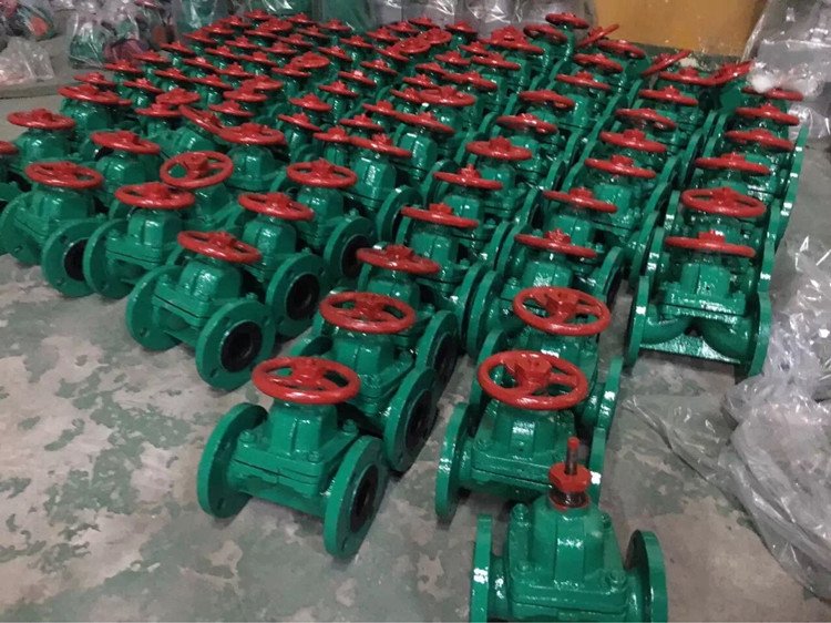 船用襯膠隔膜閥實(shí)物圖