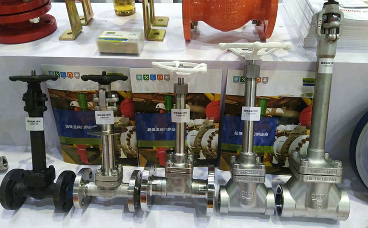 低溫長軸截止閥實物圖